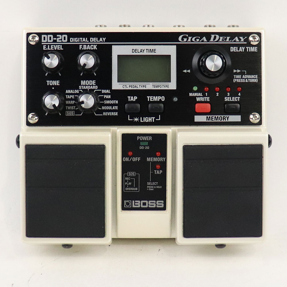 【中古】 ディレイ BOSS DD-20 Digital Delay Giga Delay デジタルディレイ ギターエフェクター ギガディレイ