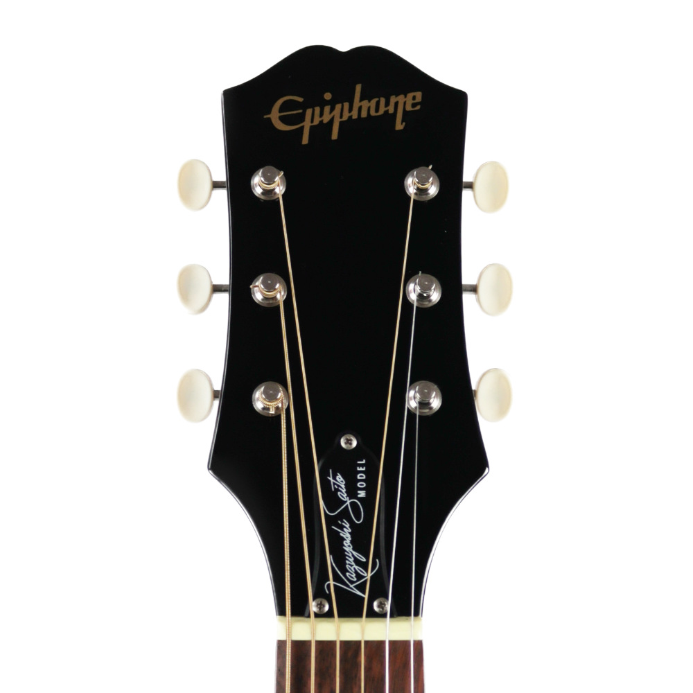 【中古】 Epiphone エピフォン Kazuyoshi Saito J-45 Outfit 2020年製 エレクトリックアコースティックギター ヘッド画像