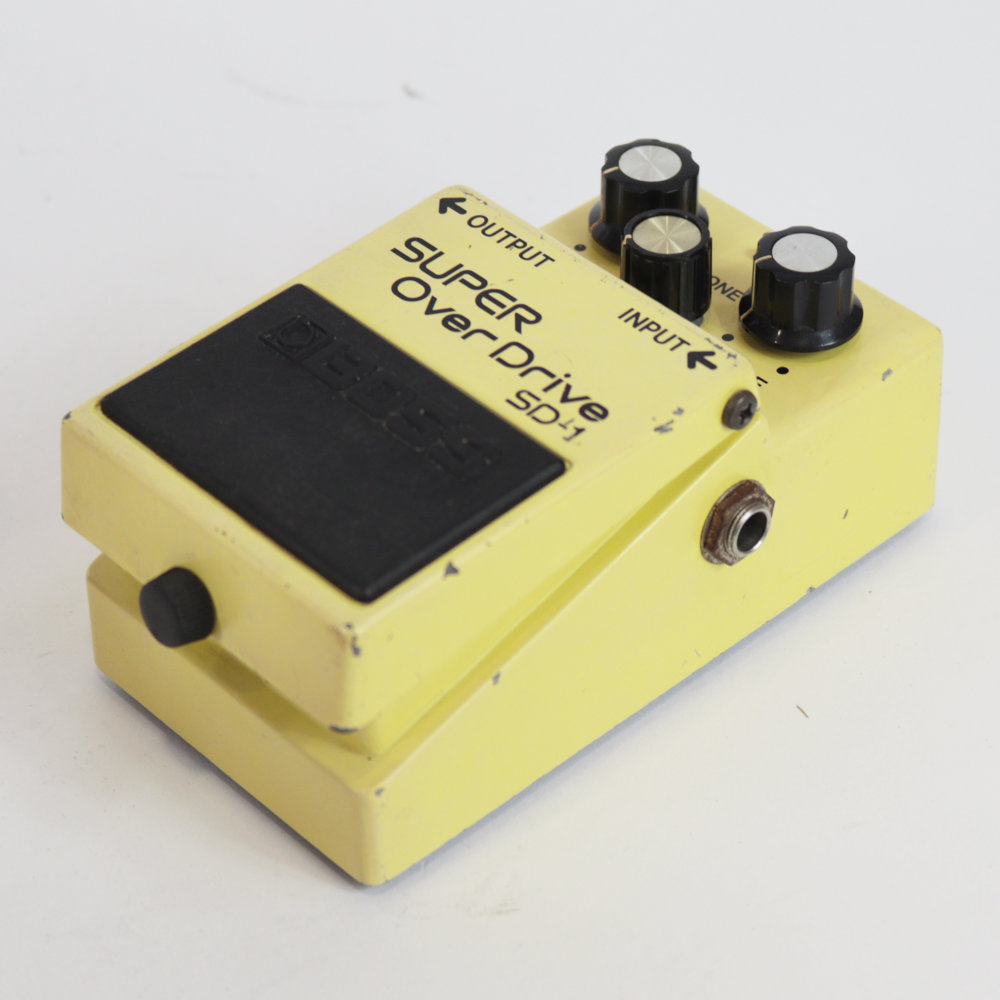 【中古】 スーパーオーバードライブ エフェクター BOSS SD-1 Super Over Drive Made in Japan ギターエフェクター 側面画像