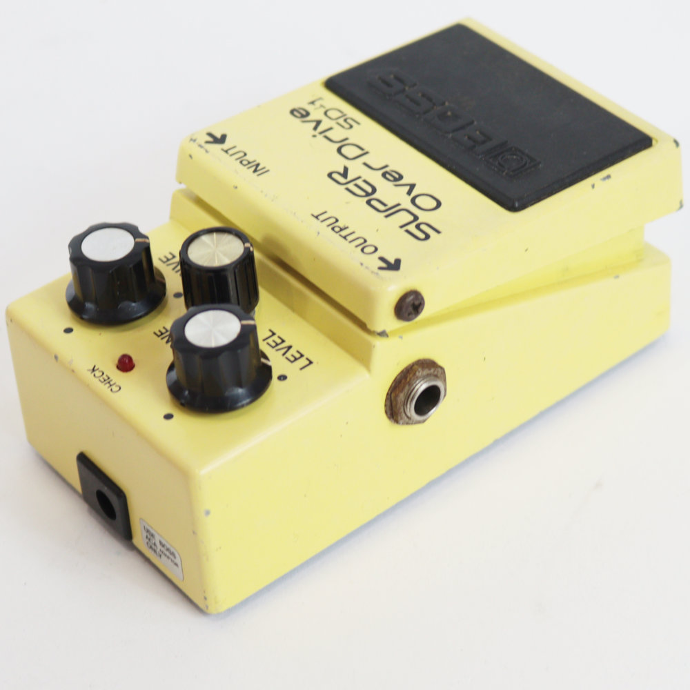 【中古】 スーパーオーバードライブ エフェクター BOSS SD-1 Super Over Drive Made in Japan ギターエフェクター 側面画像