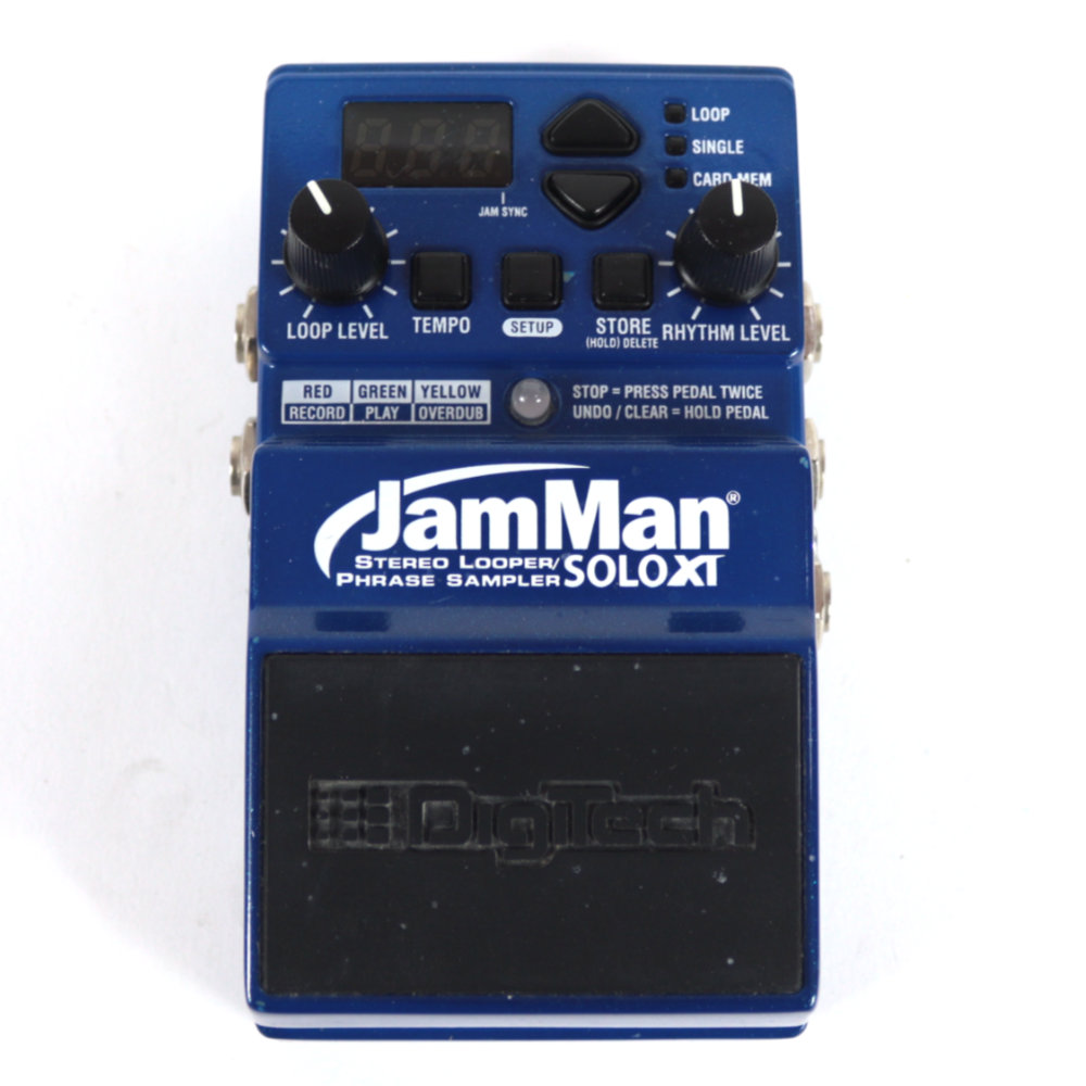 【中古】 ルーパー フレーズサンプラー DIGITECH Jamman SOLO XT 正面