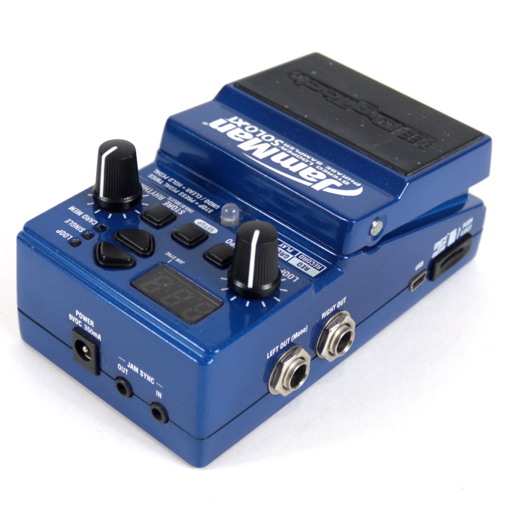 【中古】 ルーパー フレーズサンプラー DIGITECH Jamman SOLO XT 左サイド