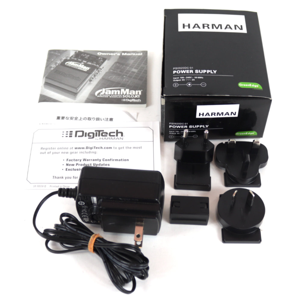 【中古】 ルーパー フレーズサンプラー DIGITECH Jamman SOLO XT 本体、付属品