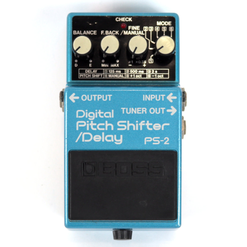 【中古】 デジタル ピッチシフター ディレイ エフェクター BOSS PS-2 Digital Pitch Shifter Delay Made in Japan ギターエフェクター 日本製