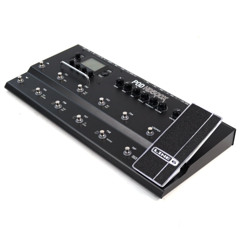 【中古】 マルチエフェクター LINE6 POD HD500X 右サイド