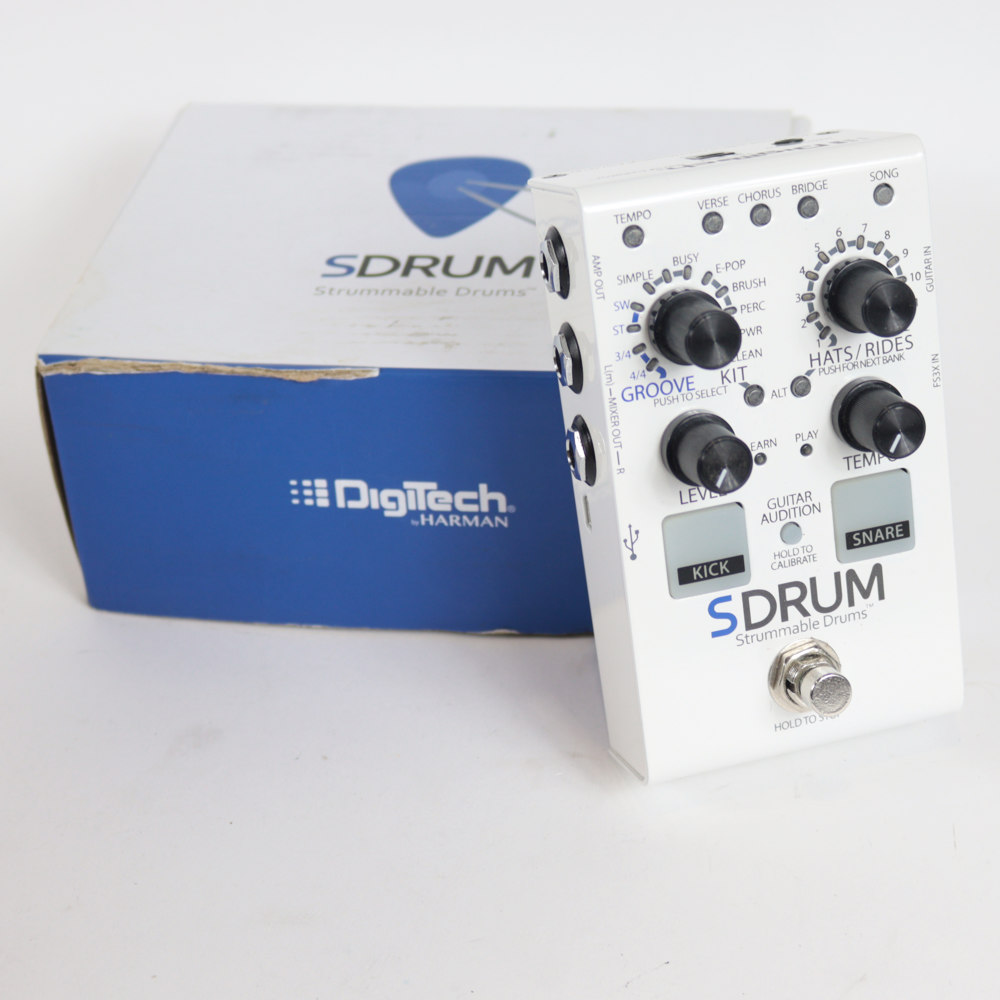 中古】 ドラムマシンペダル DIGITECH SDRUM([USED] デジテック ドラムマシン) | web総合楽器店  chuya-online.com