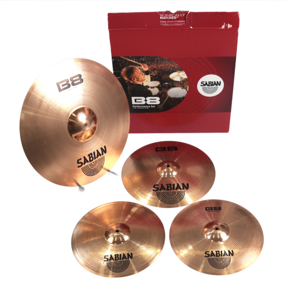 【中古】SABIAN セイビアン B8 PERFORMANCE SET シンバルセット