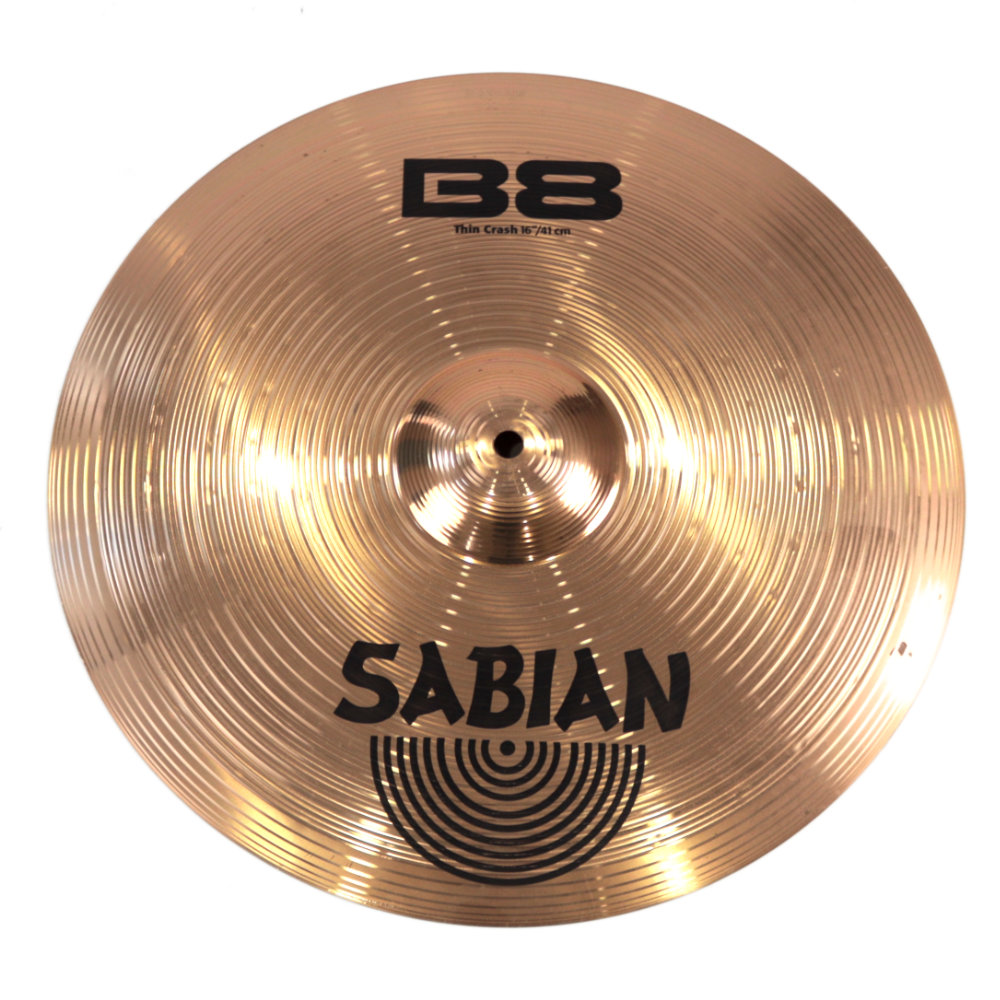 【中古】SABIAN セイビアン B8 PERFORMANCE SET シンバルセット 16クラッシュ表