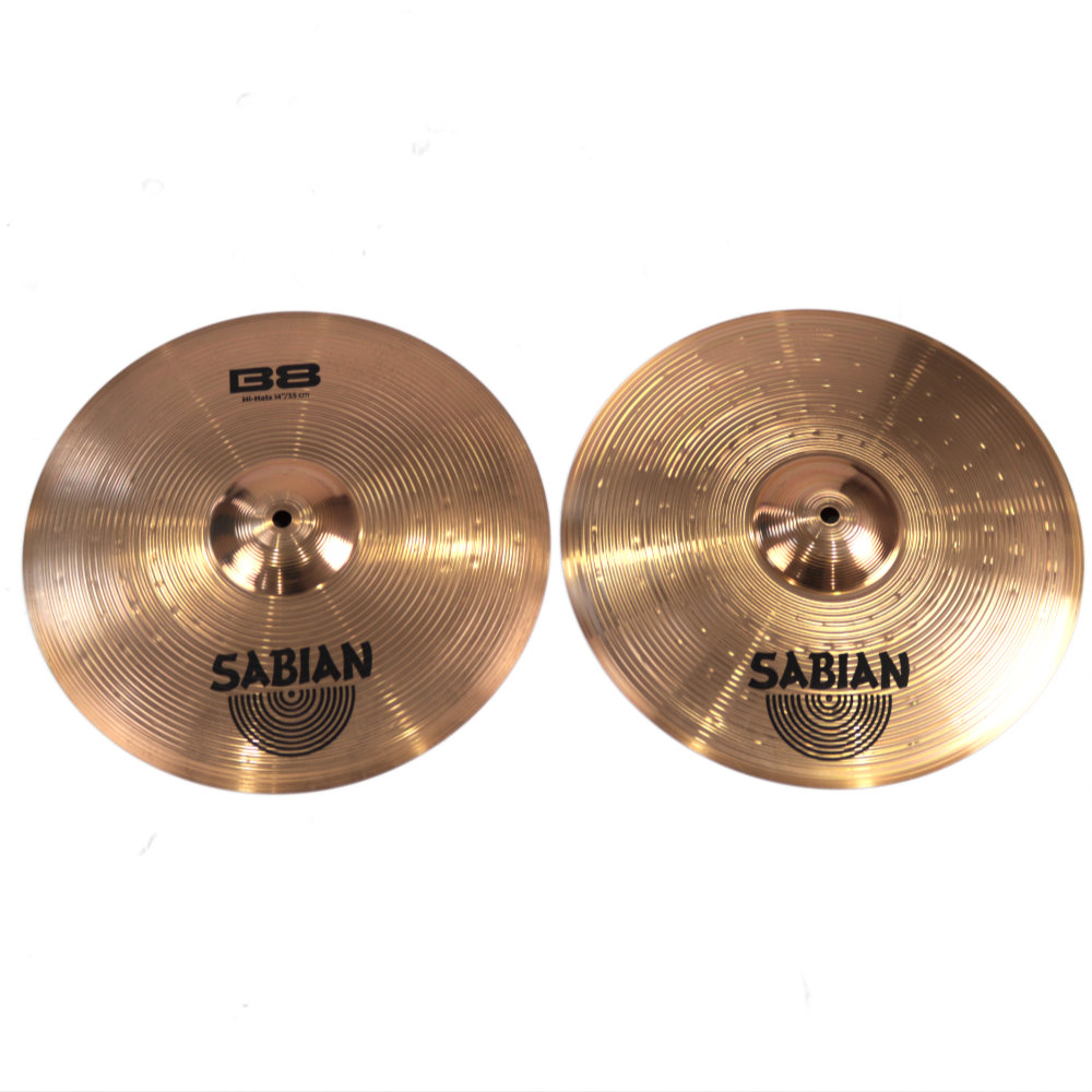 【中古】SABIAN セイビアン B8 PERFORMANCE SET シンバルセット ハイハットペア表