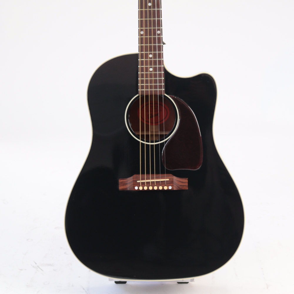 【中古】 Gibson ギブソン J-45 STANDARD EC Ebony LIMITED EDITION 2018Model 2017年製 エレクトリックアコースティックギター ボディトップ画像