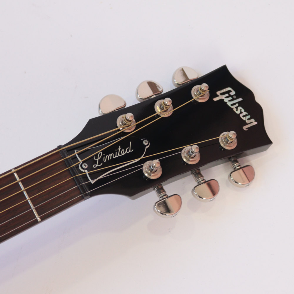 【中古】 Gibson ギブソン J-45 STANDARD EC Ebony LIMITED EDITION 2018Model 2017年製 エレクトリックアコースティックギター ヘッド画像