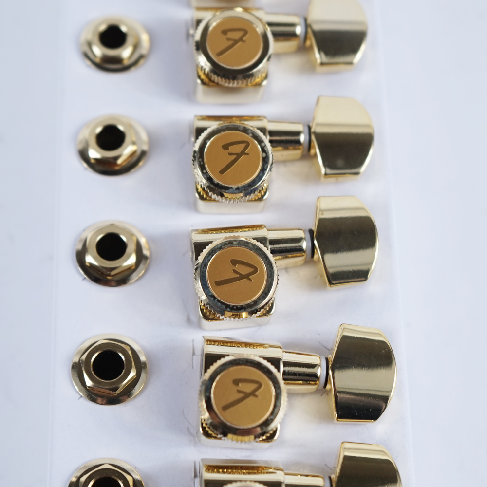 Fender フェンダー Locking Stratocaster/Telecaster Tuning Machines ゴールド ギター用ペグ アウトレット 金属パーツくすみ