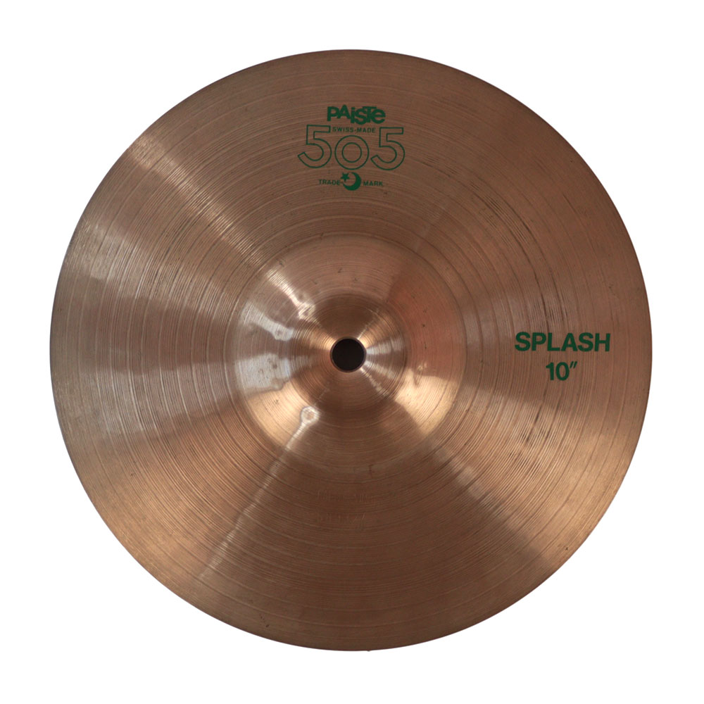 【中古】 PAISTE パイステ 505 Splash 10インチ スプラッシュシンバル