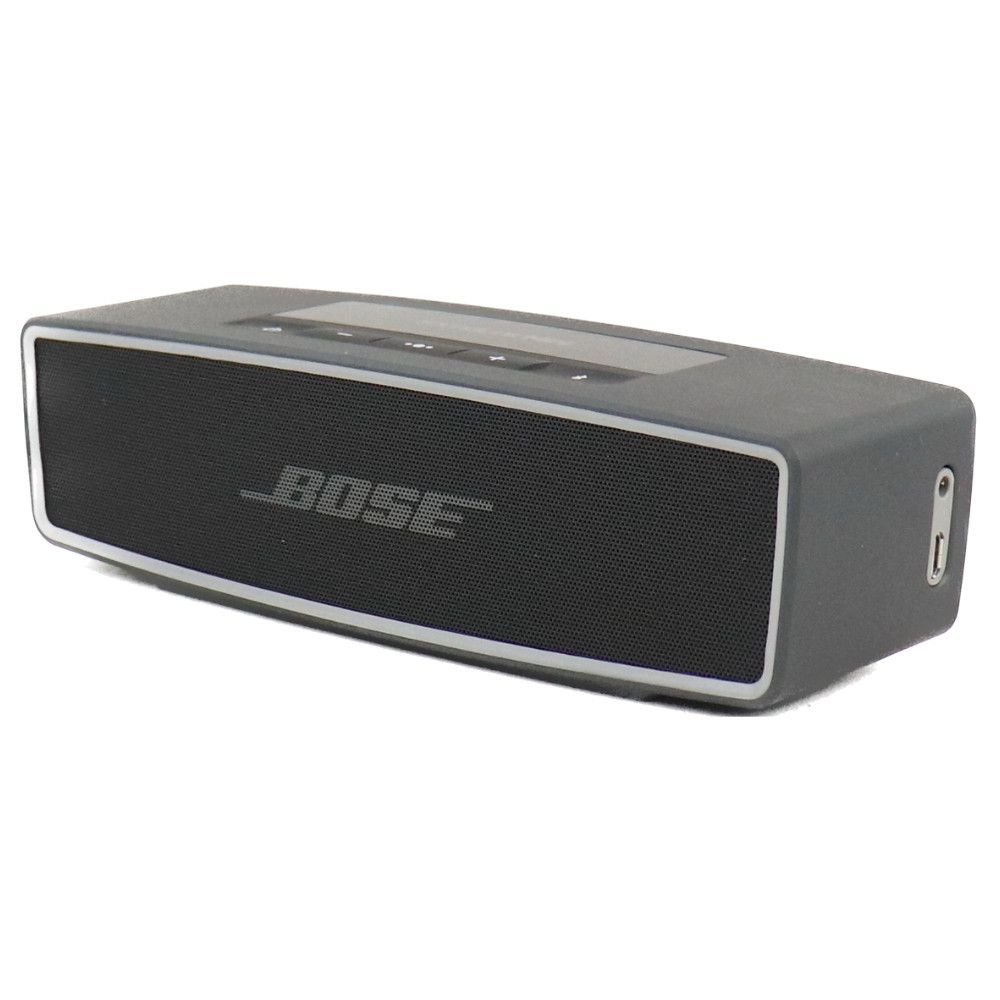 【中古】 スピーカー Bose SoundLink mini II Wiress Mobile speaker Bluetoothスピーカー 充電対応 ボーズ サウンドリンクミニ 本体画像 斜め 