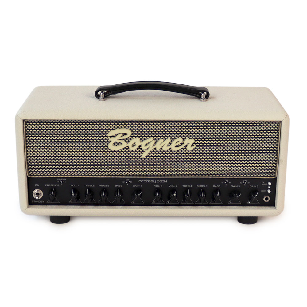 【中古】 ギターアンプ ヘッド BOGNER Ecstasy 3534 Ivory Tolex Salt&Pepper Grill ボグナー エクスタシー EL34 真空管アンプ