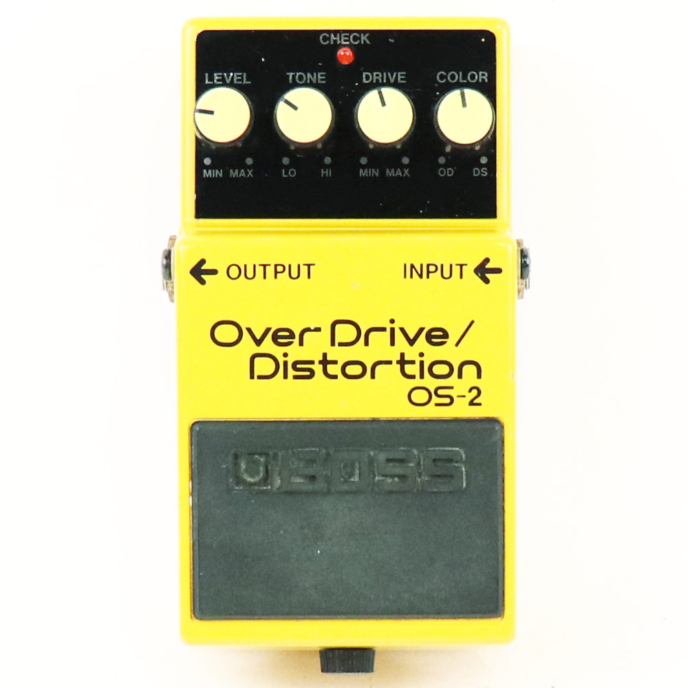 【中古】オーバードライブ ディストーション エフェクター BOSS OS-2 OverDrive Distortion ギターエフェクター