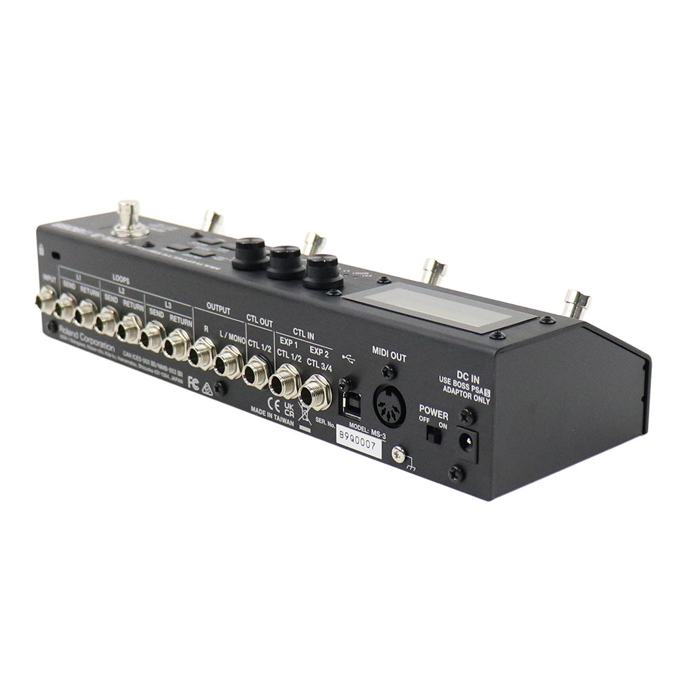 【中古】 BOSS MS-3 Multi Effects Switcher マルチエフェクター＆スイッチャーシステム 全体