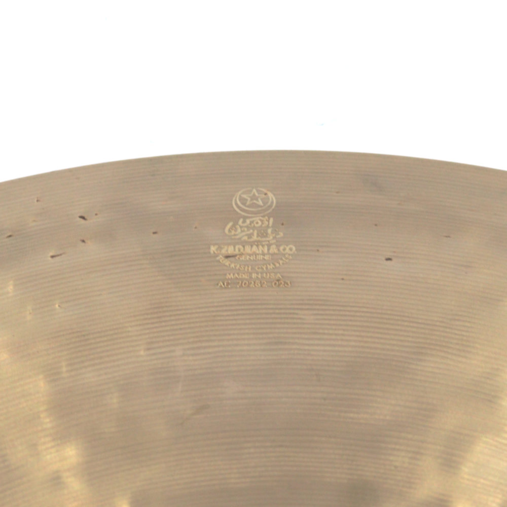 【中古】 ZILDJIAN ジルジャン K.Zildjian Dark Crash Thin 17インチ クラッシュシンバル 刻印