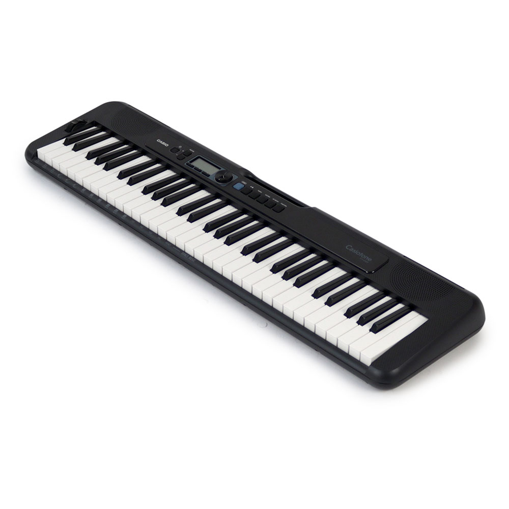 【中古】 キーボード カシオ CASIO CT-S300 BK Casiotone 61鍵盤 カシオトーン 全体