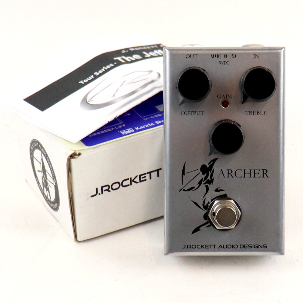 【中古】 J Rockett Audio Designs (JRAD) The Jeff Archer Tour Series オーバードライブ ブースター ギターエフェクター