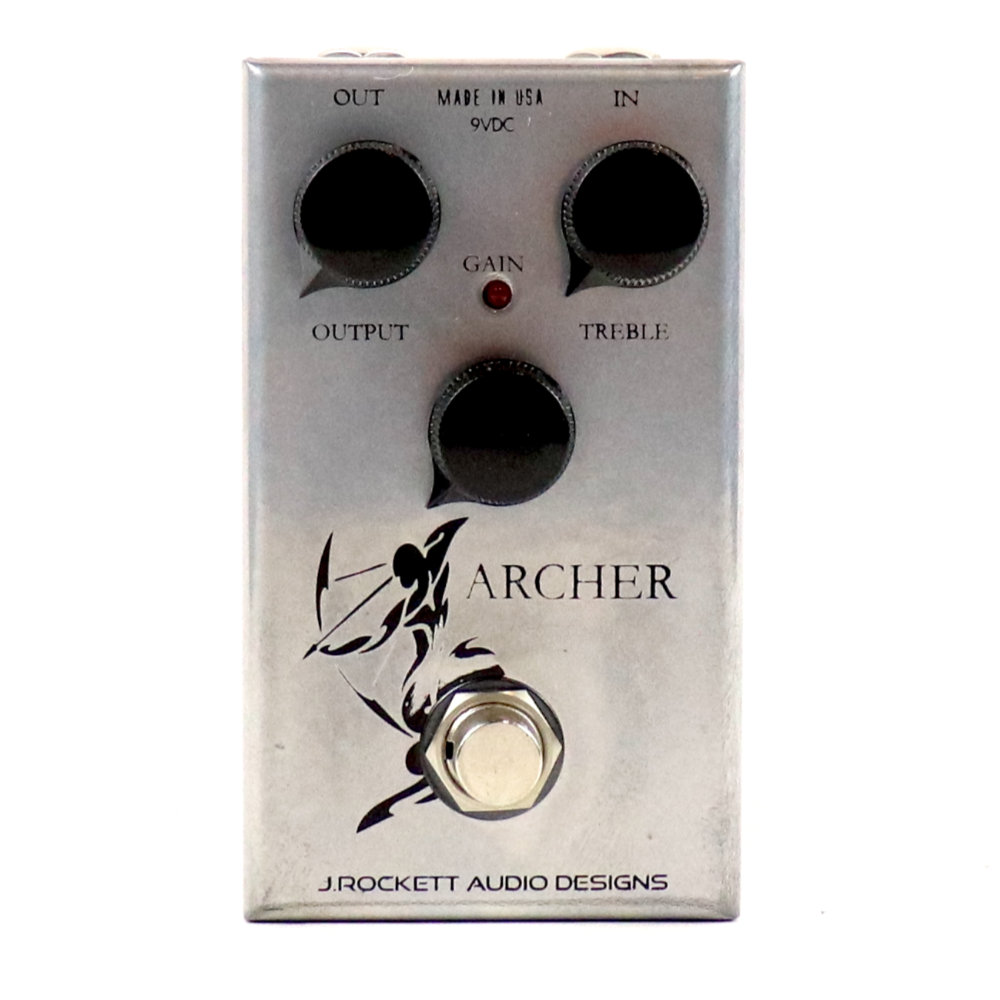 【中古】 J Rockett Audio Designs (JRAD) The Jeff Archer Tour Series オーバードライブ ブースター ギターエフェクター 正面