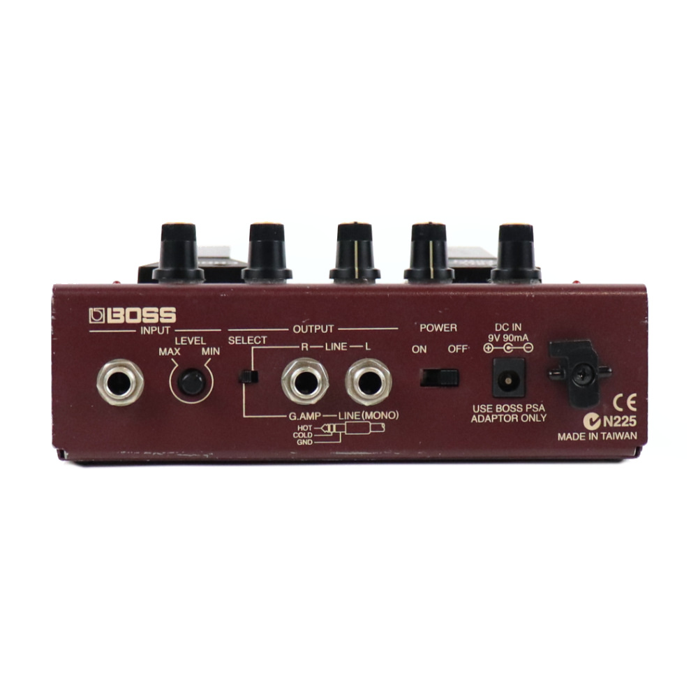 【中古】アコースティックプロセッサー BOSS AD-3 ACOUSTIC INSTRUMENT PROCESSOR ボス ギターエフェクター リア画像