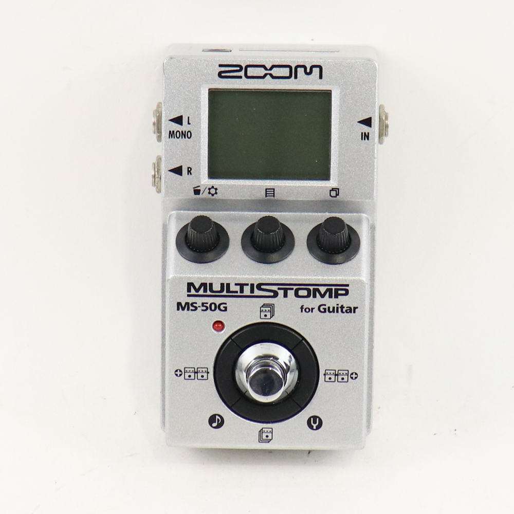 【中古】 マルチエフェクター ZOOM MultiStomp MS-50G ズーム ギターエフェクター