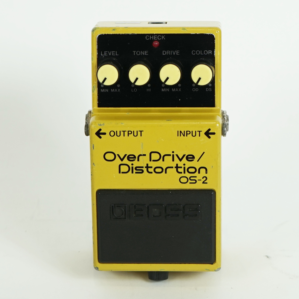 【中古】オーバードライブ ディストーション エフェクター BOSS OS-2 OverDrive Distortion ギターエフェクター