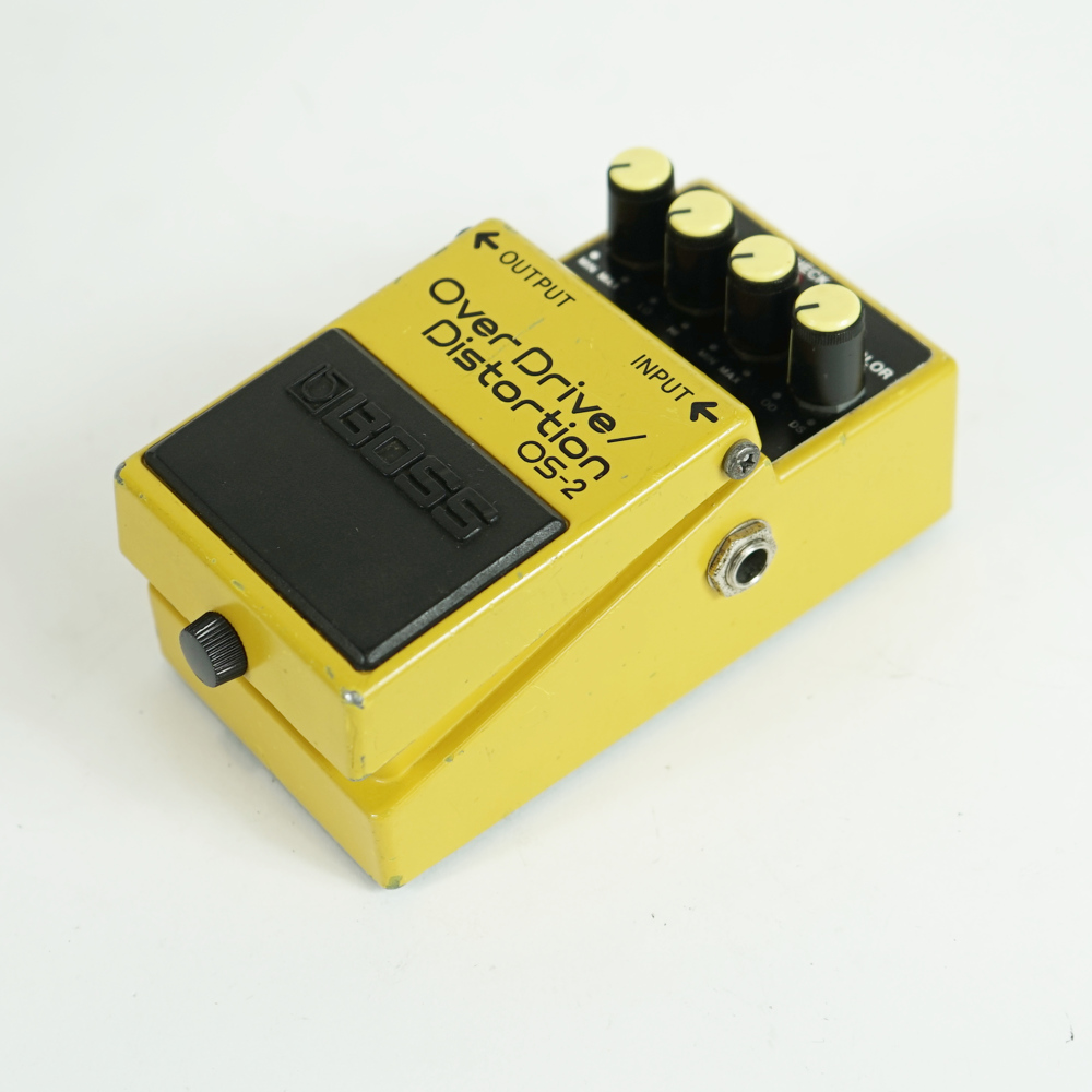 【中古】オーバードライブ ディストーション エフェクター BOSS OS-2 OverDrive Distortion ギターエフェクター 側面画像