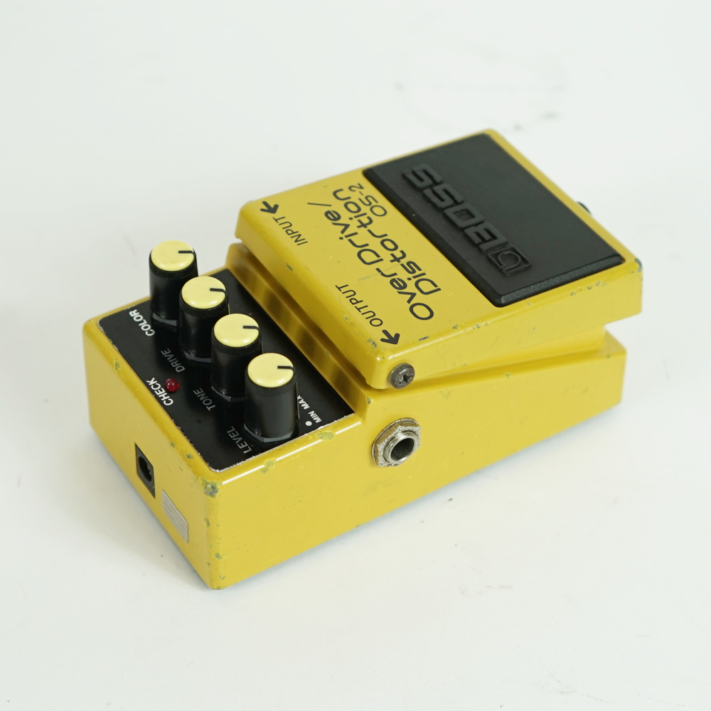 【中古】オーバードライブ ディストーション エフェクター BOSS OS-2 OverDrive Distortion ギターエフェクター 側面画像