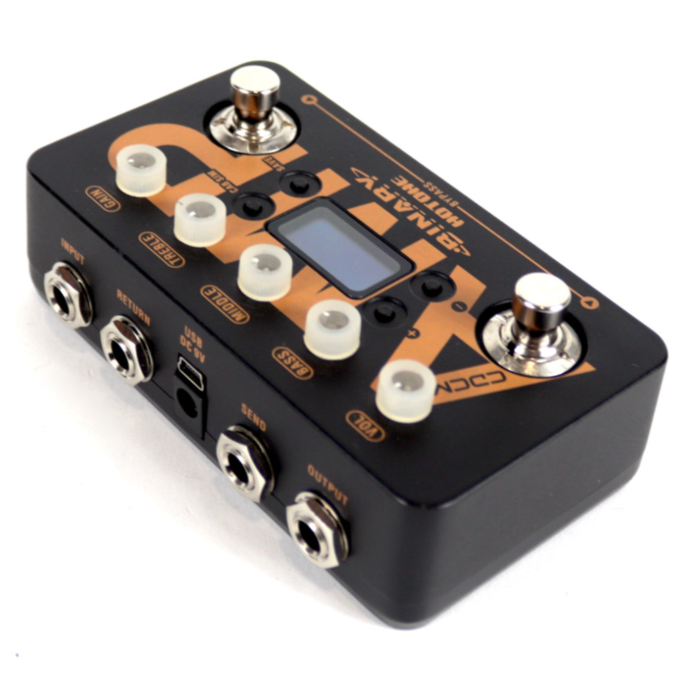 【中古】 HOTONE BINARY AMP アンプシミュレーター 左サイド