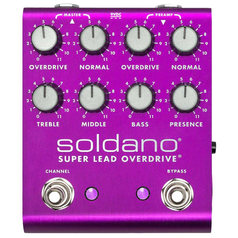 Soldano ソルダーノ SLO PLUS Pedal Purple オーバードライブ ギターエフェクター