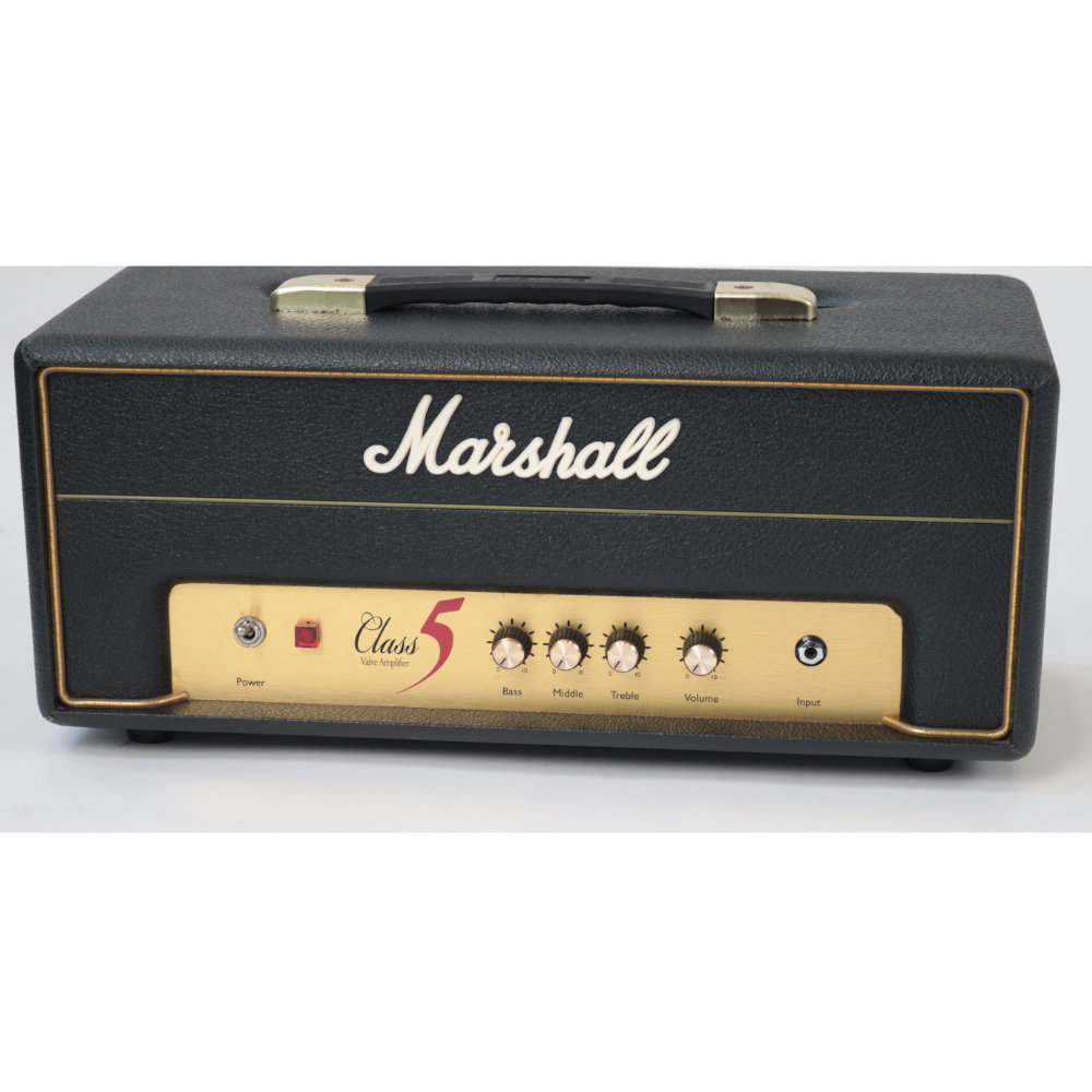 【中古】 ギターアンプ ヘッド MARSHALL CLASS5 HEAD C5H マーシャル 5W 真空管アンプ 正面