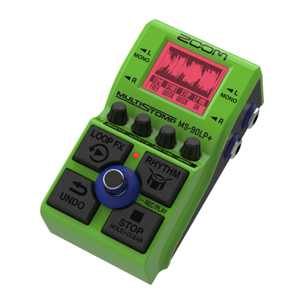 ZOOM ズーム MultiStomp MS-90LP+ ギター ベース ルーパーペダル