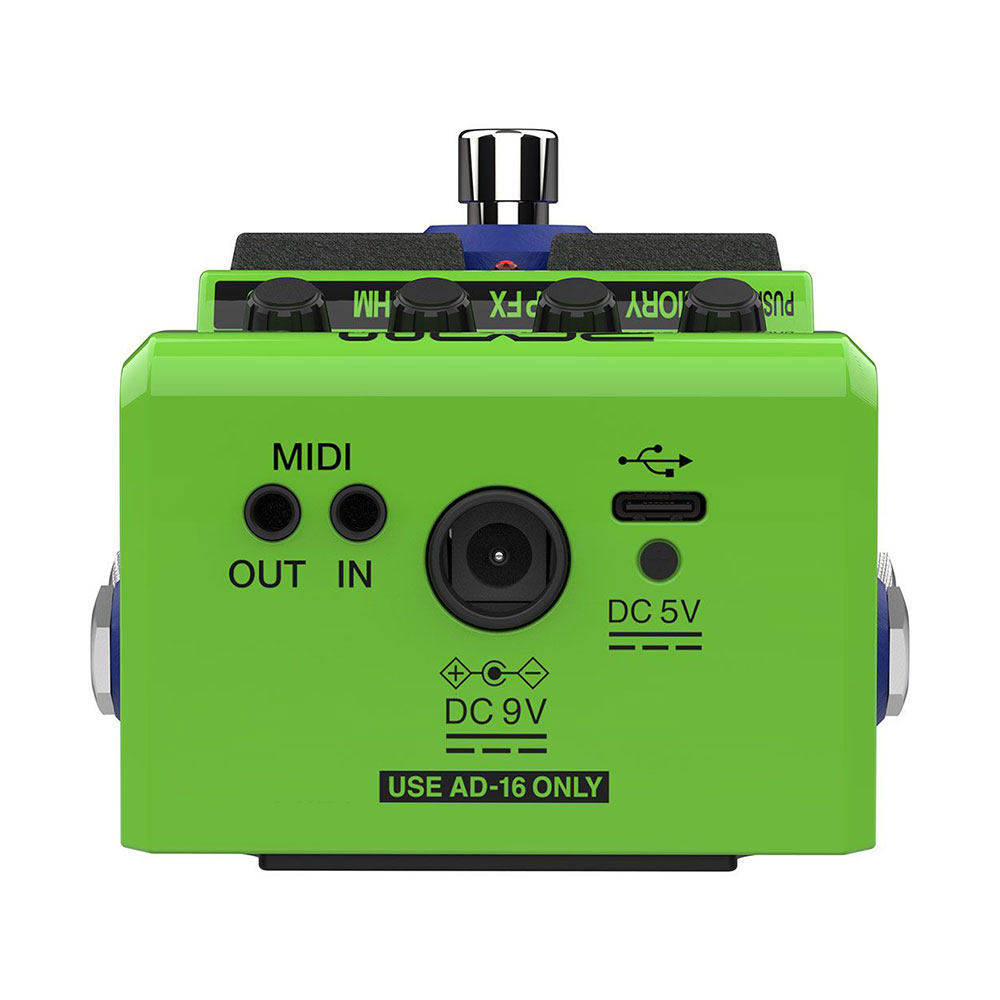 ZOOM ズーム MultiStomp MS-90LP+ ギター ベース ルーパーペダル 背面