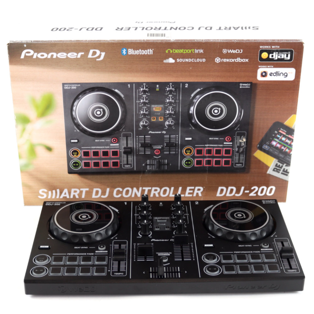 中古】 Pioneer DJ DDJ-200 SMART DJ CONTROLLER スマートDJコントローラー([USED] スマホのストリーミングで DJプレイが可能) | web総合楽器店 chuya-online.com