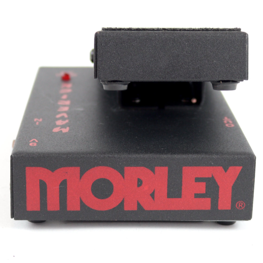 【中古】ワウペダル モーリー MORLEY Mini Maverick Switchless Wah MTSW スイッチレス ワウペダル ロゴ側