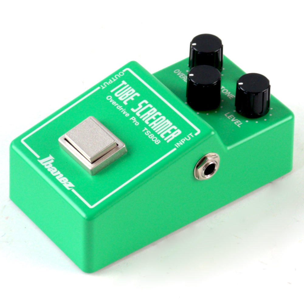 【中古】 チューブスクリーマー アイバニーズ IBANEZ TS808 TUBE SCREAMER オーバードライブ ギターエフェクター 右サイド