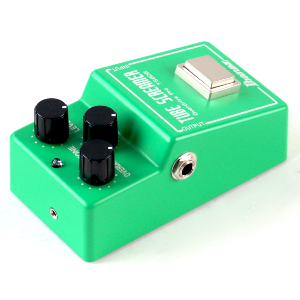 【中古】 チューブスクリーマー アイバニーズ IBANEZ TS808 TUBE SCREAMER オーバードライブ ギターエフェクター 左サイド