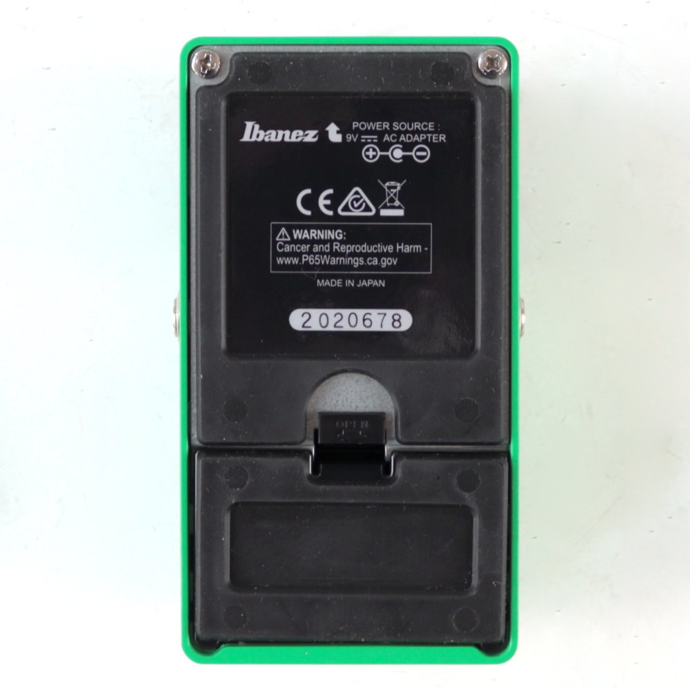 【中古】 チューブスクリーマー アイバニーズ IBANEZ TS808 TUBE SCREAMER オーバードライブ ギターエフェクター 裏面