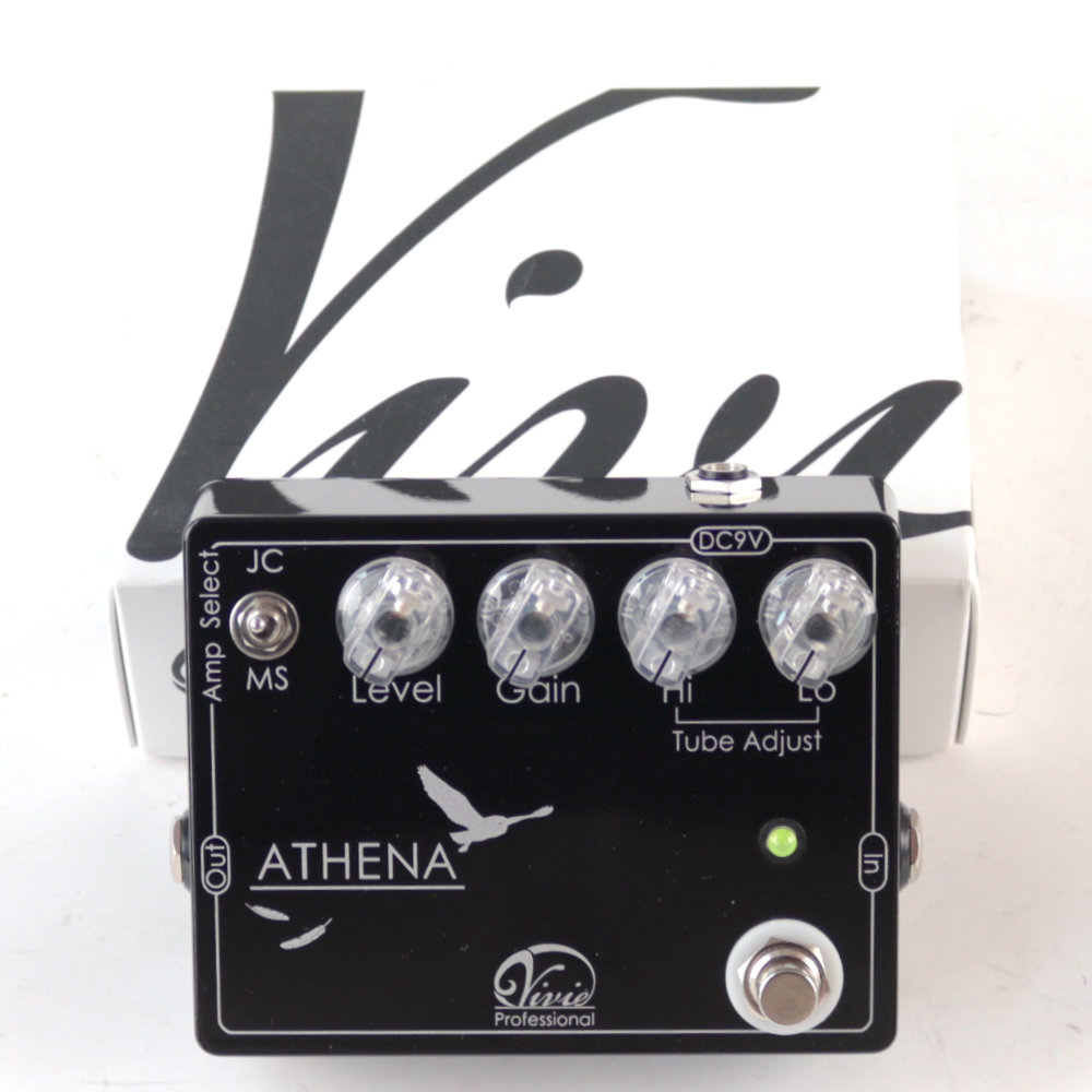 【中古】 オーバードライブ Vivie ATHENA ギターエフェクター ヴィヴィー アティーナ アシーナ アテナ