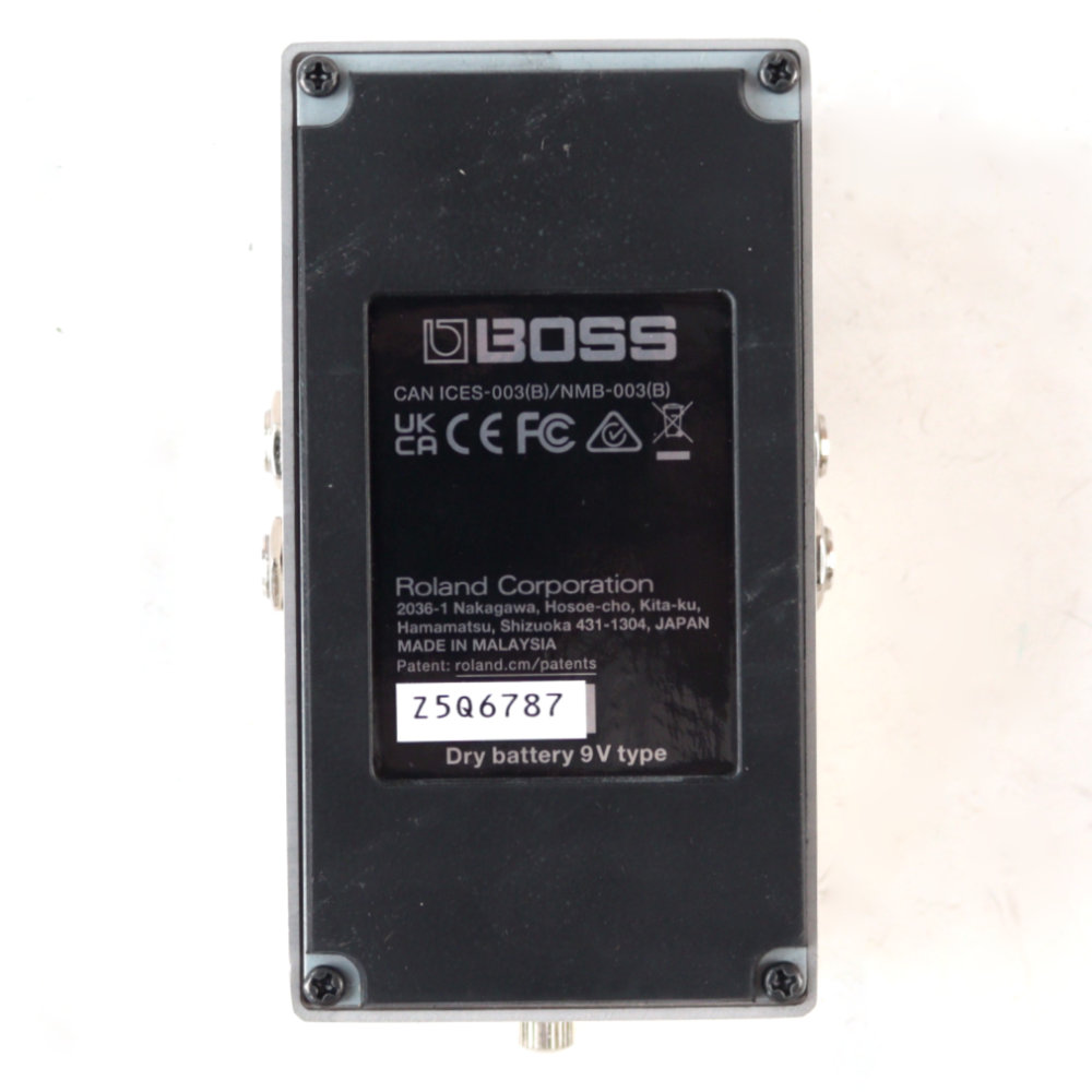 【中古】 ノイズサプレッサー BOSS ボス NS-1X Noise Suppressor ノイズサプレッサー ギターエフェクター 裏面