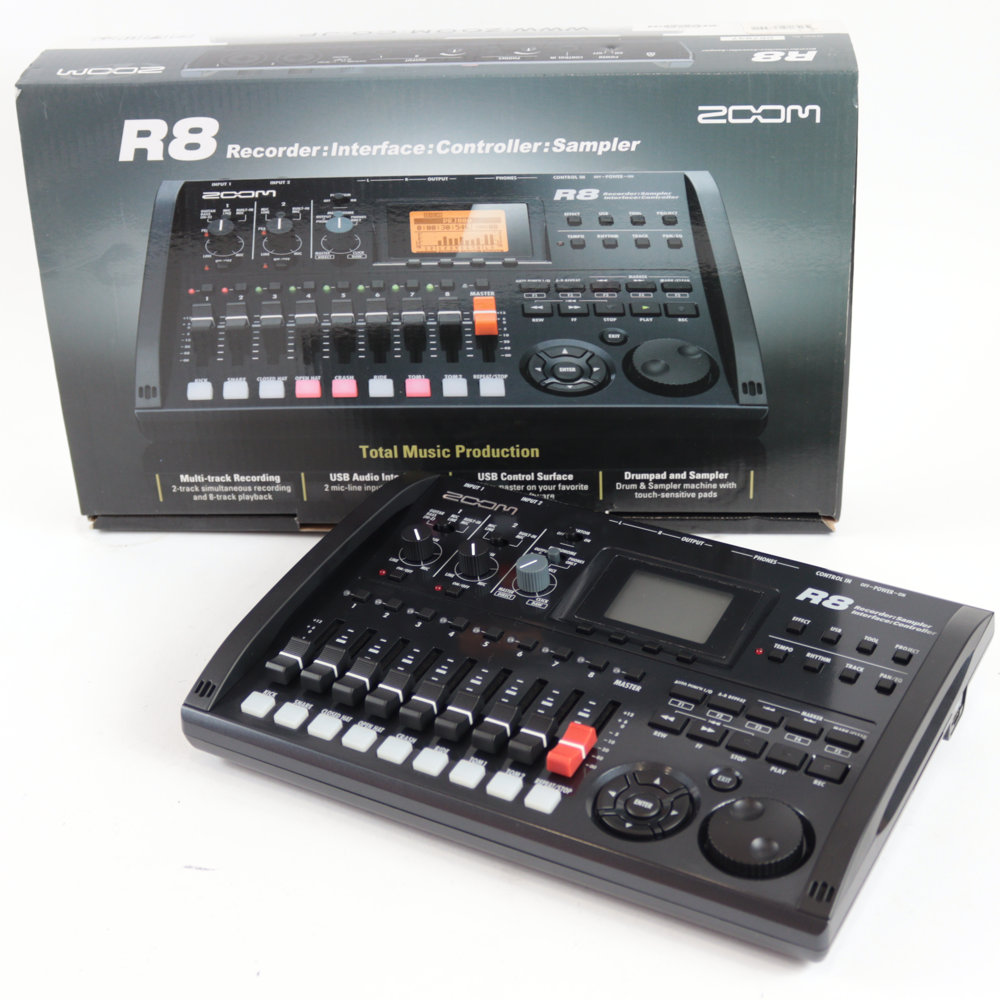 中古】 デジタルレコーダー ZOOM R8([USED] ズーム マルチトラックレコーダー) | web総合楽器店 chuya-online.com