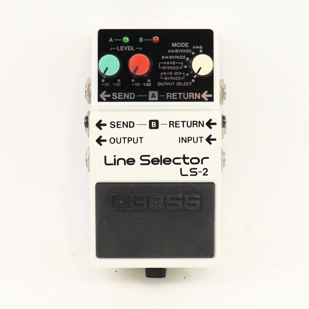 【中古】 ラインセレクター エフェクター BOSS LS-2 Line Selector ギター ベースエフェクター