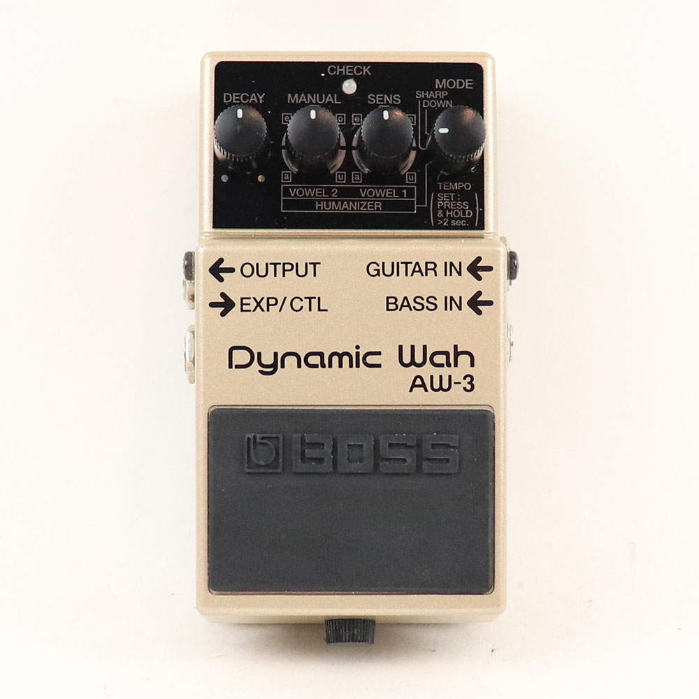 【中古】ダイナミックワウ エフェクター BOSS AW-3 Dynamic Wah ボス オートワウ ギターエフェクター ベースエフェクター