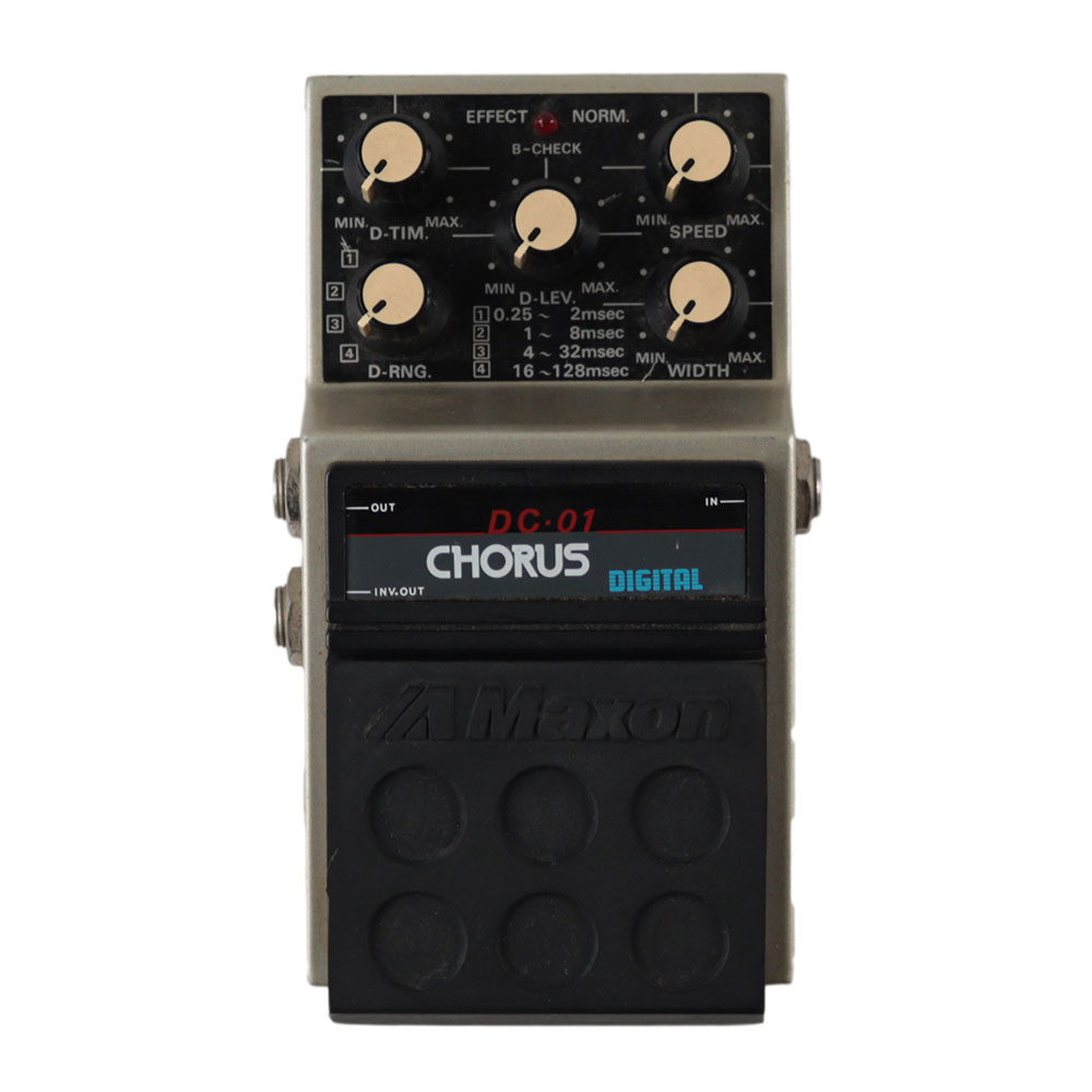 中古】 コーラス エフェクター Maxon マクソン DC-01 DIGITAL CHORUS ギターエフェクター([USED] マクソン デジタル  コーラス) | web総合楽器店 chuya-online.com