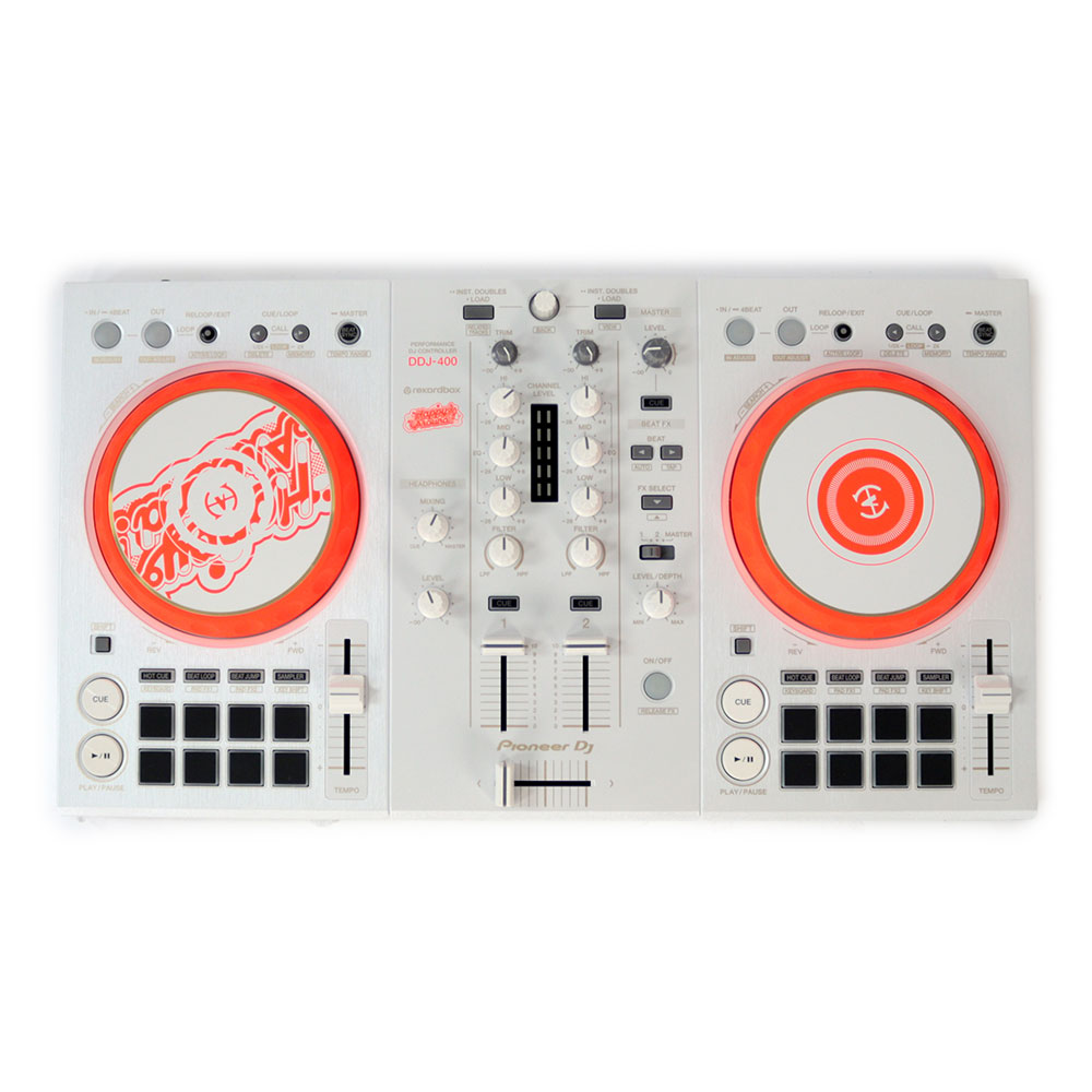 中古】 DJコントローラー Pioneer DJ DDJ-400-HA Happy Around! コラボモデル rekordbox対応 パイオニアDJ([USED]  rekordbox対応 2チャンネルDJコントローラー) | web総合楽器店 chuya-online.com