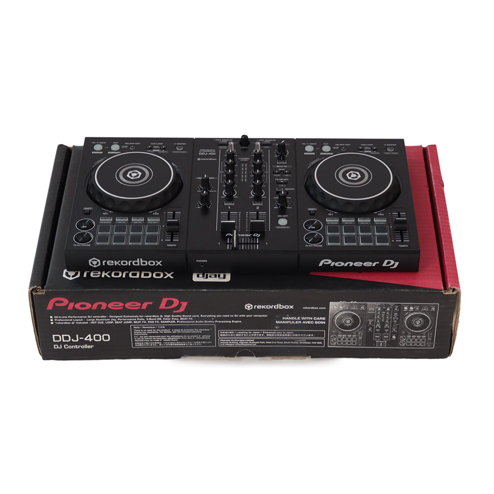 中古】 DJコントローラー Pioneer DJ DDJ-400 rekordbox対応 パイオニアDJ([USED] rekordbox対応  2チャンネルDJコントローラー) | web総合楽器店 chuya-online.com