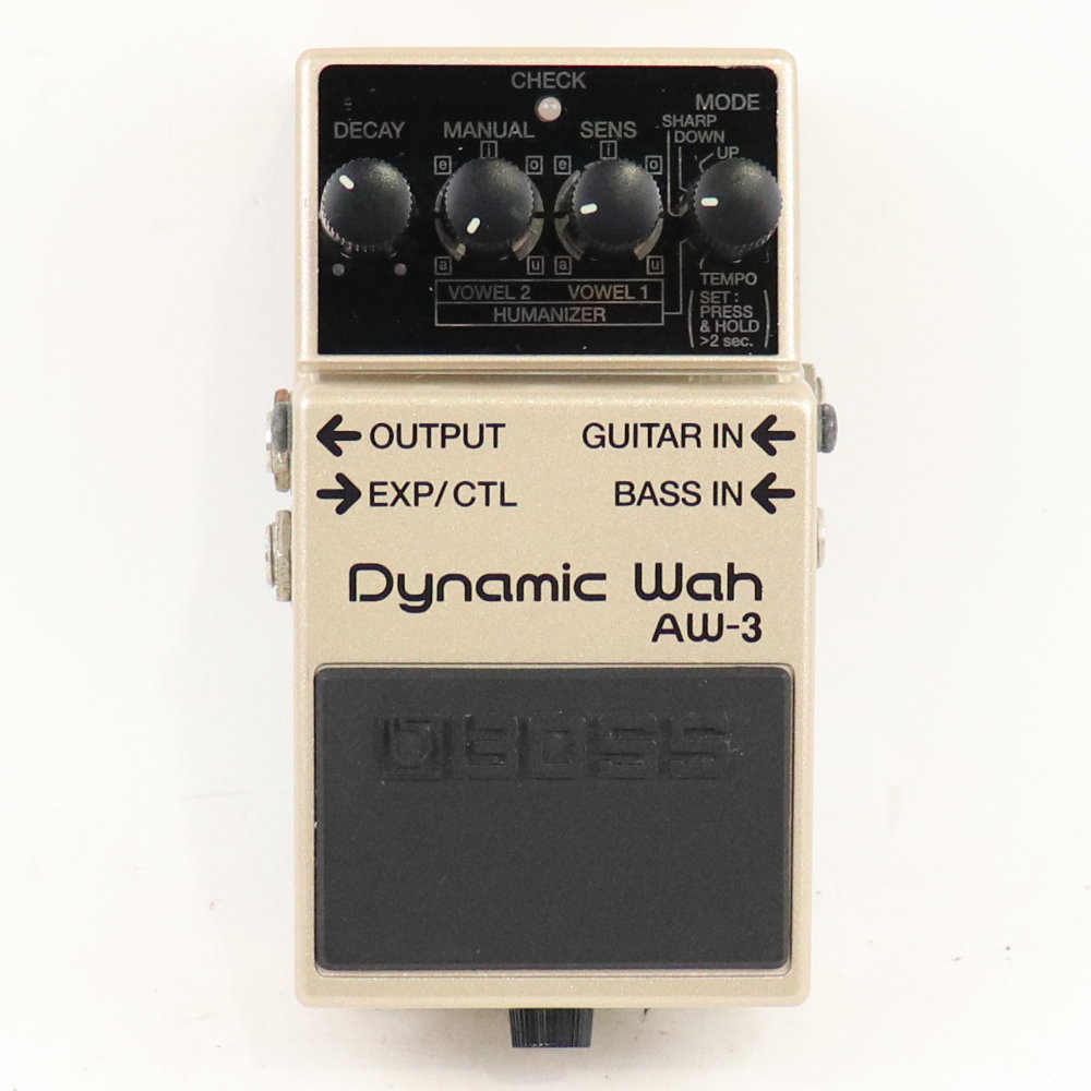 【中古】ダイナミックワウ エフェクター BOSS AW-3 Dynamic Wah ボス オートワウ ギターエフェクター ベースエフェクター