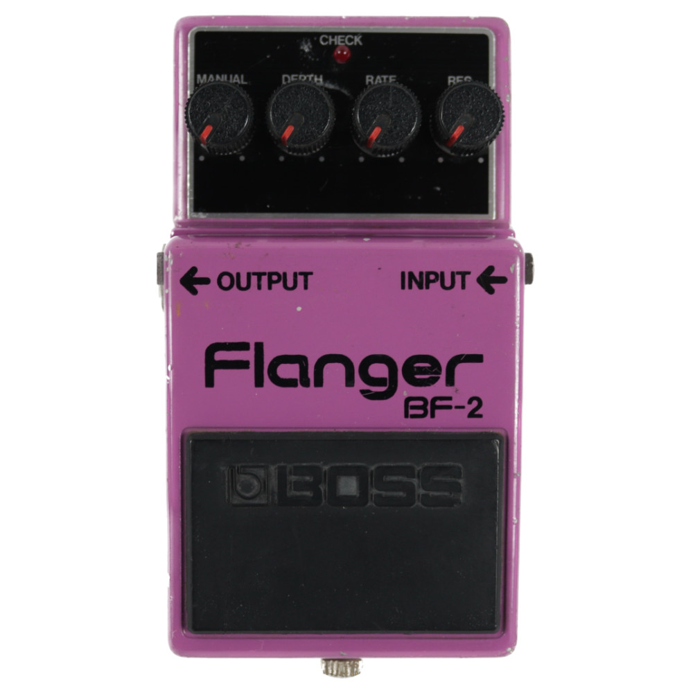 【中古】 フランジャー BOSS BF-2 Flanger Made in Japan 銀ネジ ボス ギターエフェクター